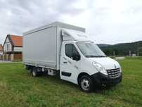 Renault Master 3,5T Punte DUBLĂ Prelată Lift MOTOR NOU