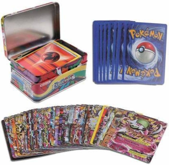 Карти Pokémon в метални кутии