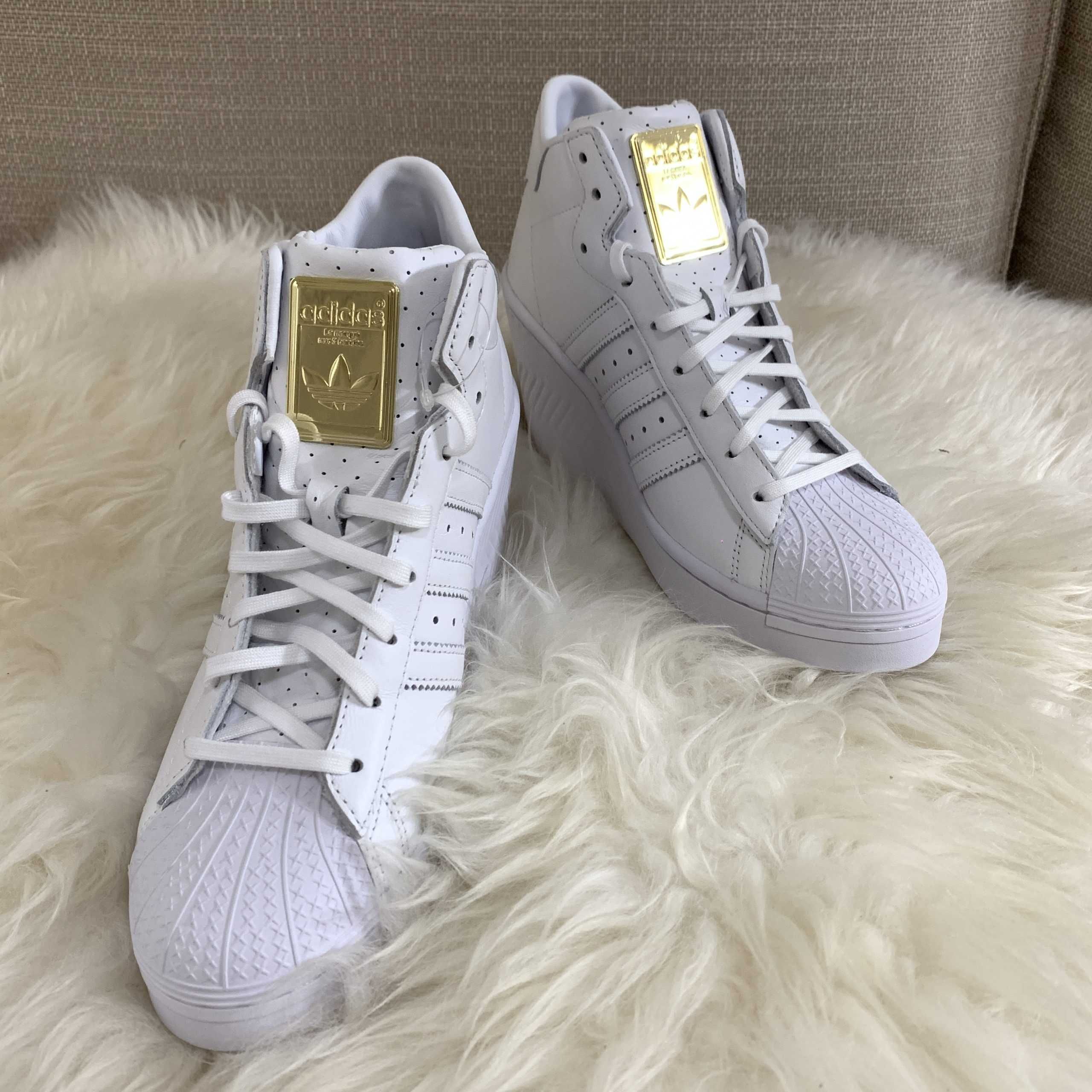 Оригинални маратонки * ADIDAS SUPERSTAR MID * EU36 2/3