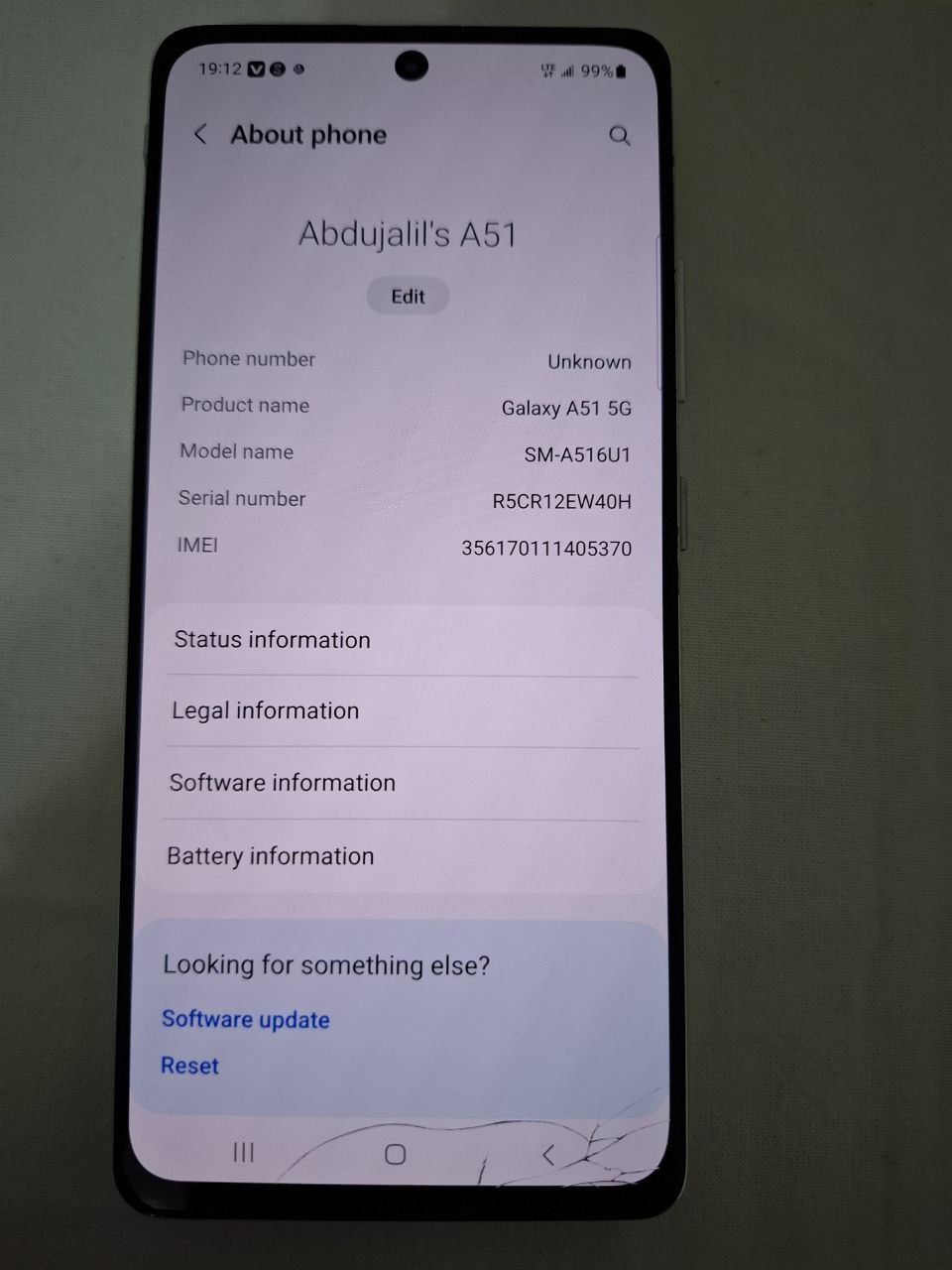Samsung a51 5g 6/128