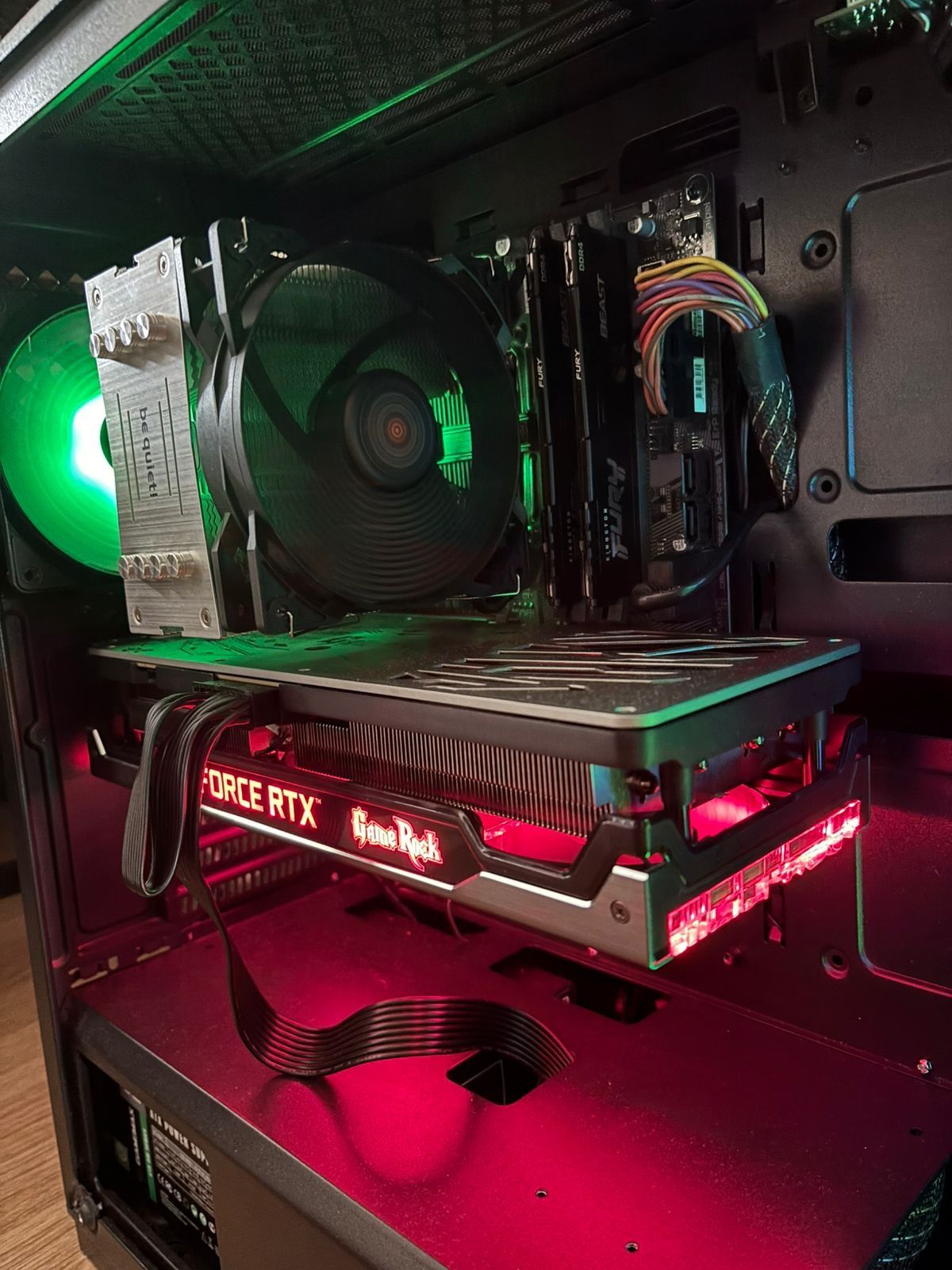 Игровой компьютер с монитором  i5 12400f, rtx 3070 ti