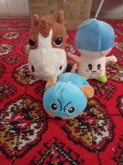 Мягкий игрушки разные