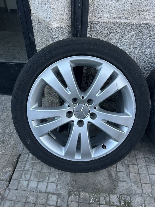 Оригинални лети джанти 17-ки за Мерцедес
