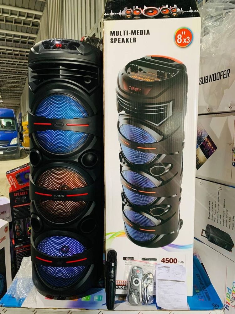 Колонка sing-e 8302 оригинал с микрофоном