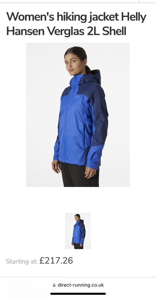 Helly Hansen HH Verglas 2L Shell hiking jacket