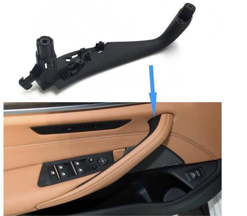 Maner usa sofer interior dreapta Negru Crem BMW G30 G31 F90 2017-2022