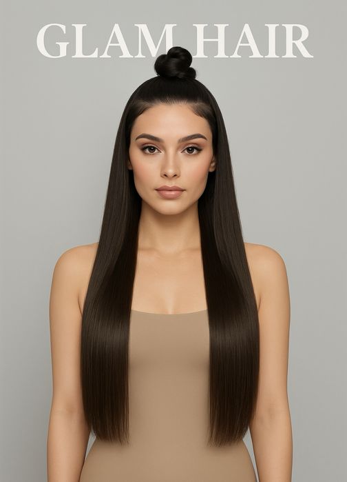 Extensii sintetice ( false ) brunete