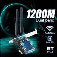 Комбо адаптер (Wi-Fi + Bluetooth) - PCI-Ex - новое с гарантией