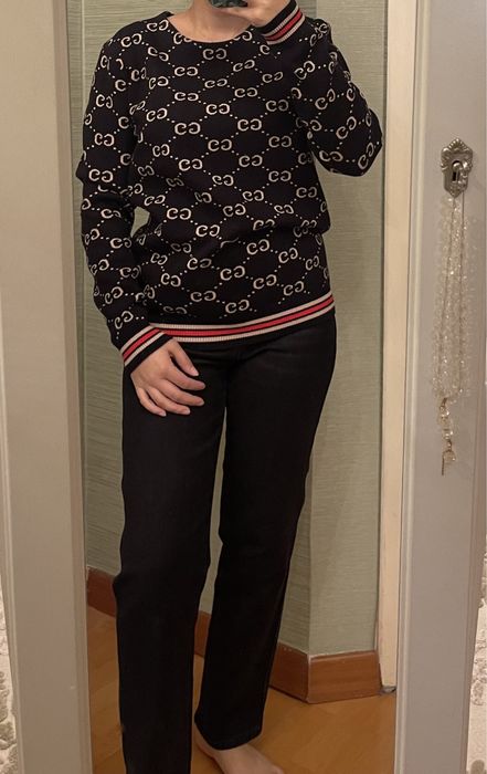 Gucci унисекс пуловер размер S/M промо цена