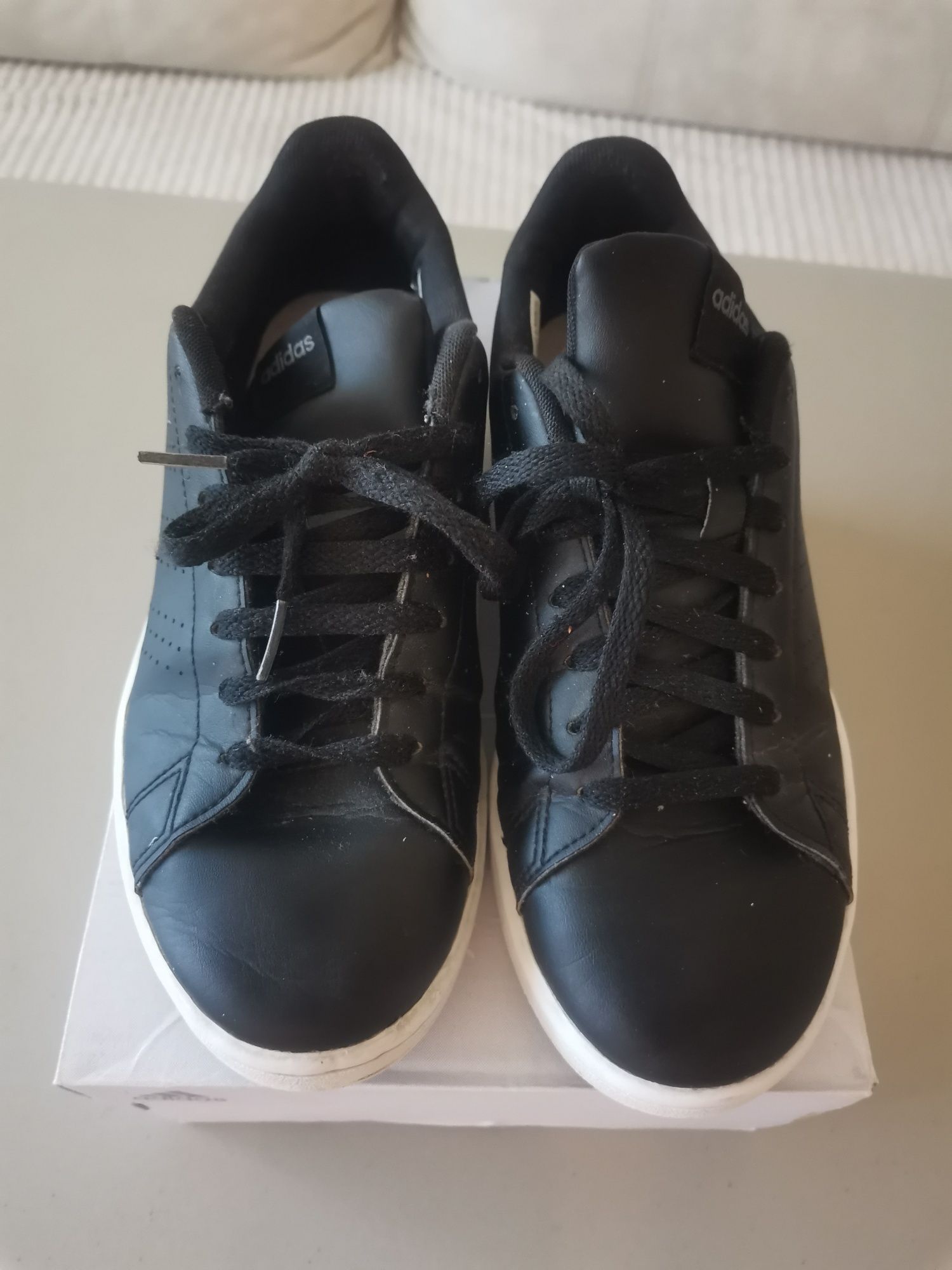 Кожени Мъжки маратонки ADIDAS ADVANTAG UK7 /EU 40 2/3 EU