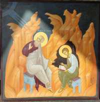 Icoană Sf. Apostol Ioan si ucenicul său, Prohor