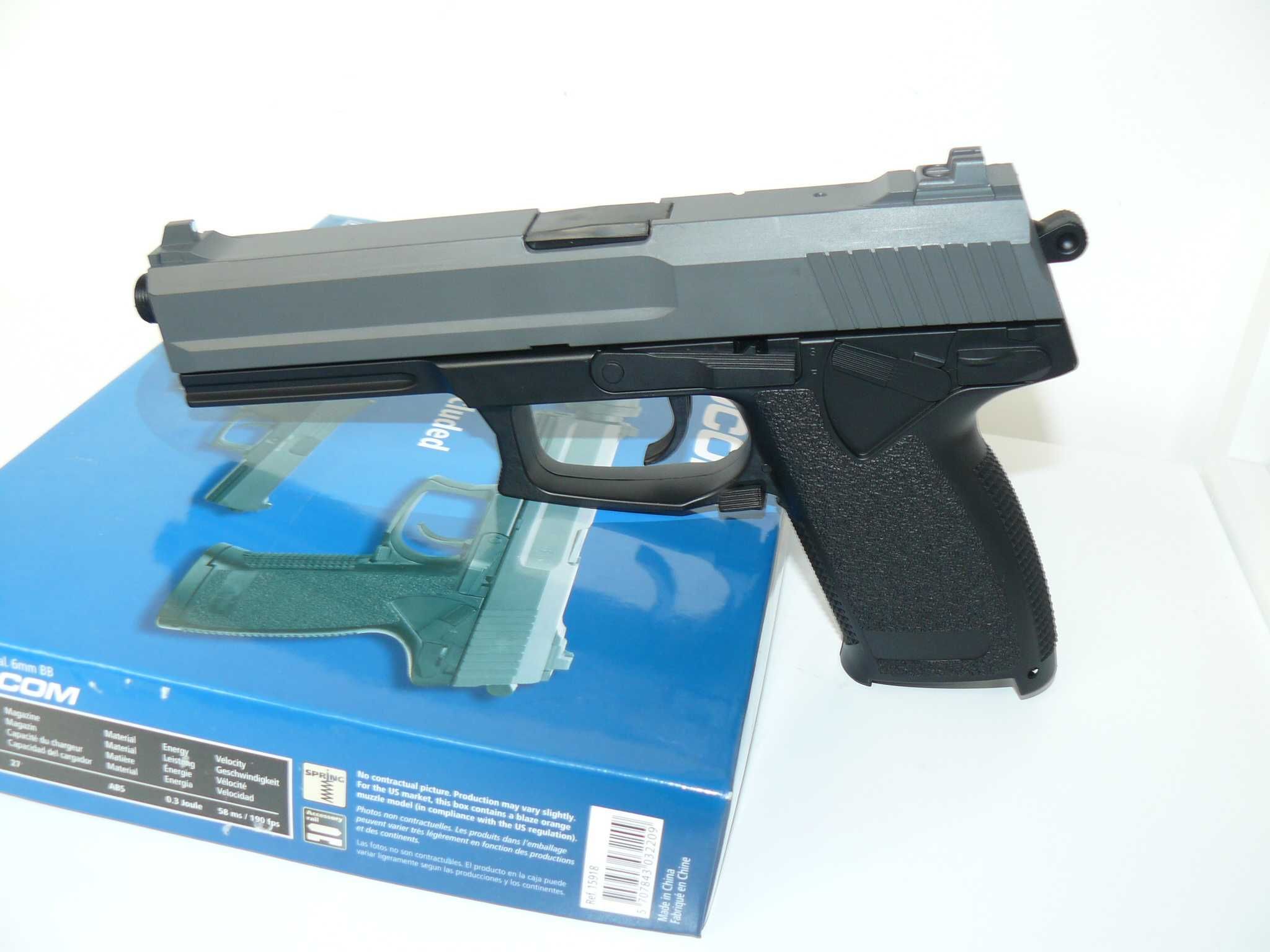Pistol Airsoft Nou H&K ASG MK23 DL 60 SOCOM Mecanism Arc/Spring/Manual