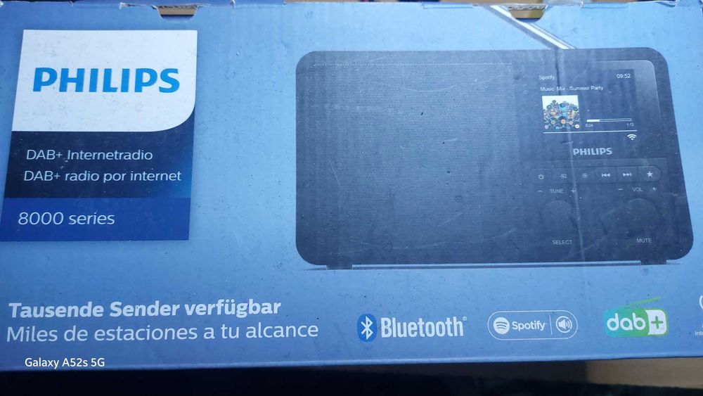 RADIO PHILIPS TAPR802 Analog Digital