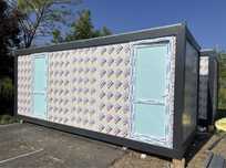 Container birou Container de santier vestiar de locuit sanitar modular