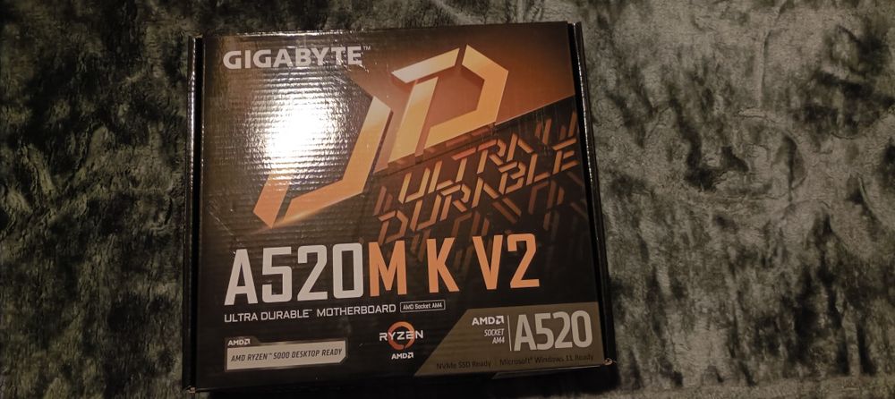 Placa de baza Gigabyte A520M K V2
