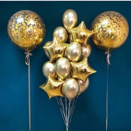 Большие букеты шаров — от 5 до 100+ штук!