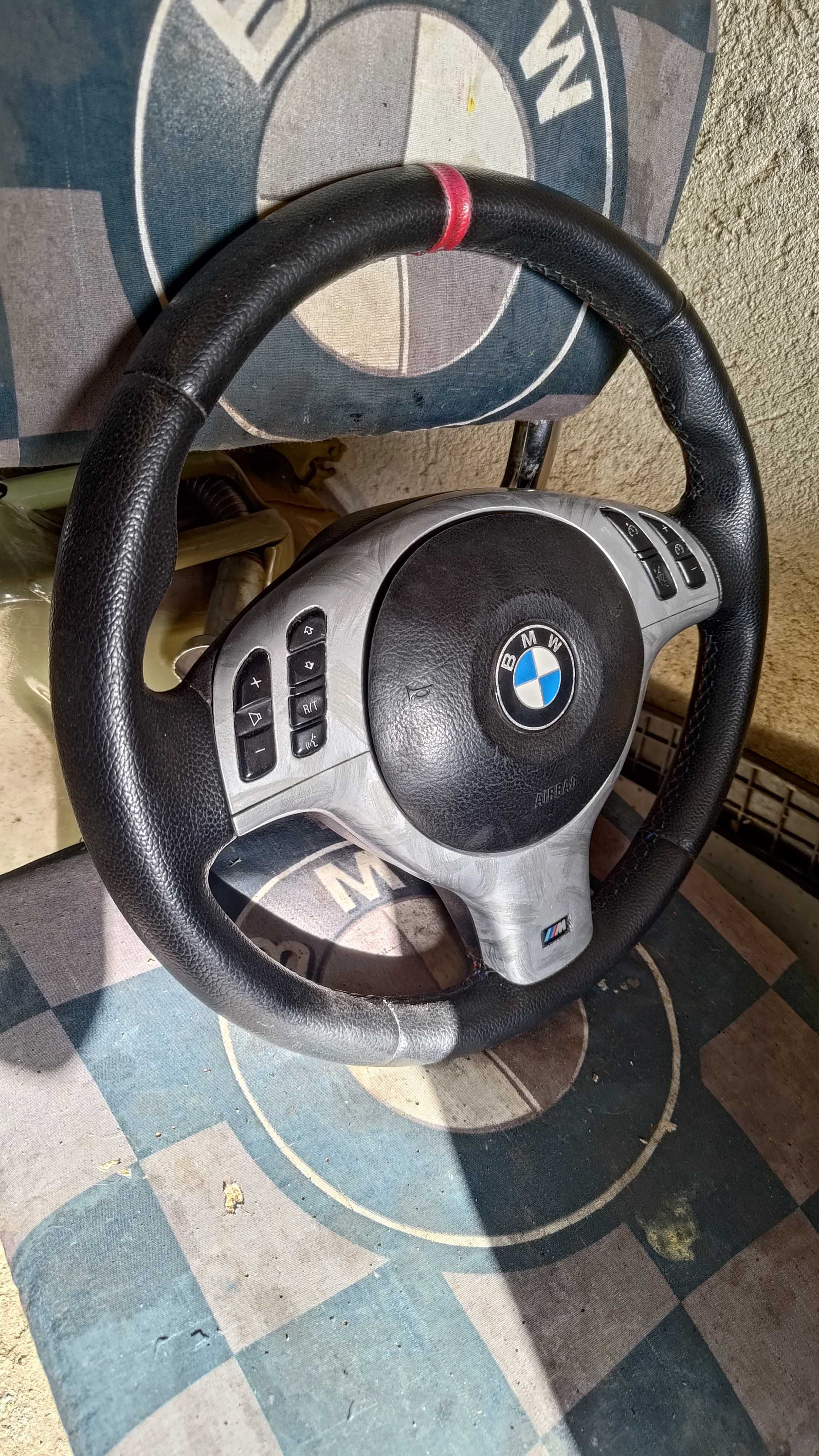 Перфектен претапициран М волан за бмв е46 bmw e46