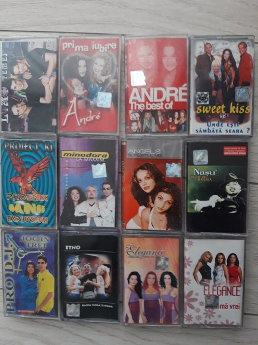 Casete audio cu muzică romaneasca anii 2000