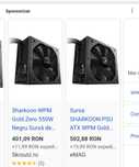 Sursa SHARKOON PSU ATX WPM Gold ZERO 550W - sigilata!