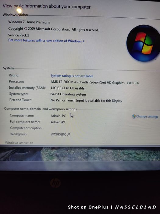 Laptop HP Pavilion G6 AMD