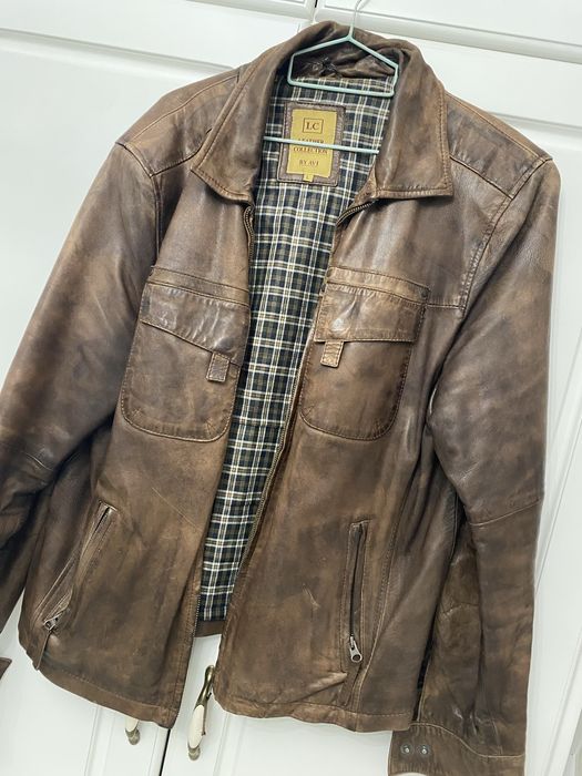 Geaca de piele barbati