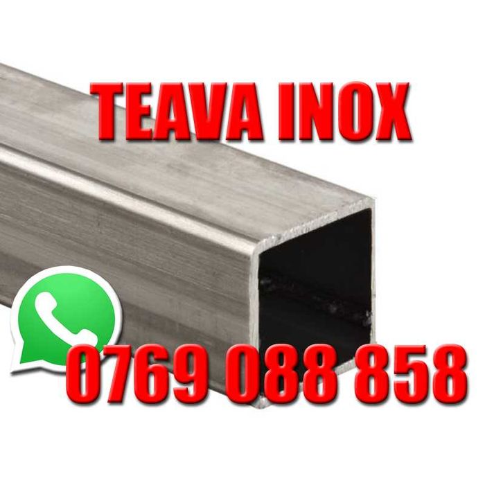 Teava patrata/rectangulara Inox - Livrare in toata tara