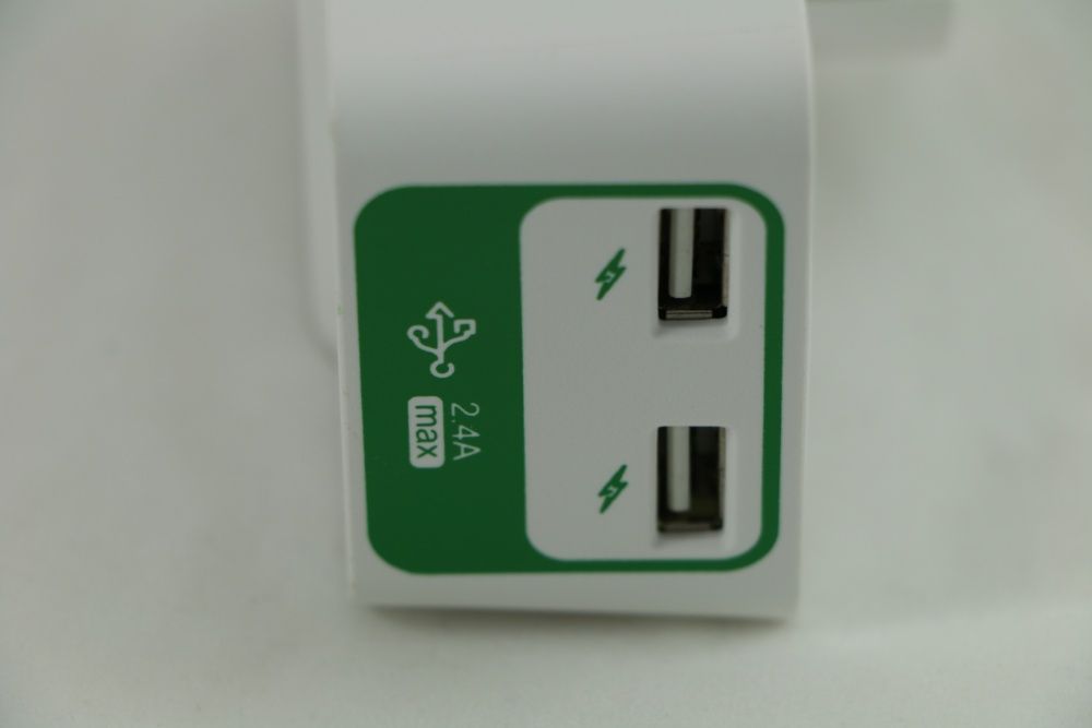 Предпазител, контакт от пренапрежение 2x USB, 2 модела, Германия