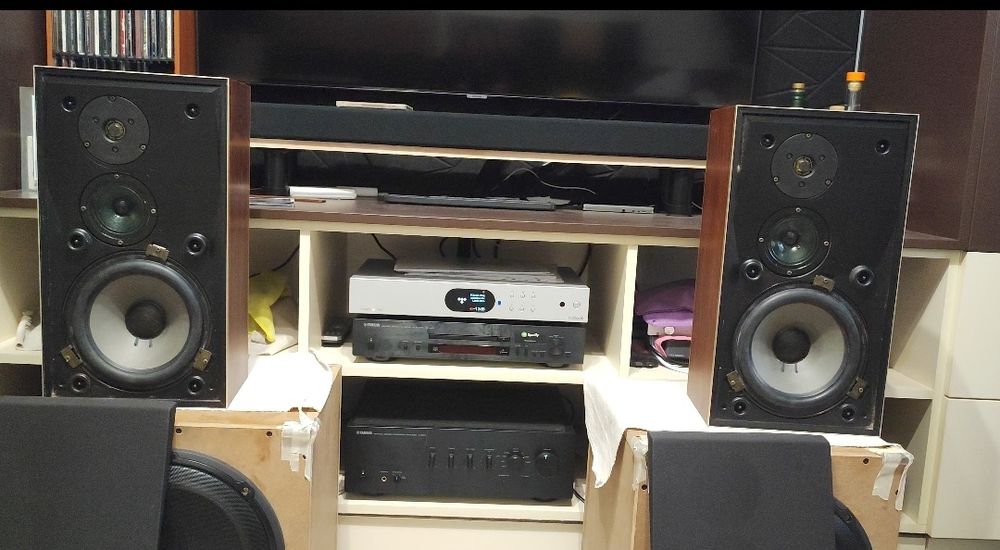 Boxe Bang & Olufsen beovox s45 mk2 și amplificator grundig sv 2000