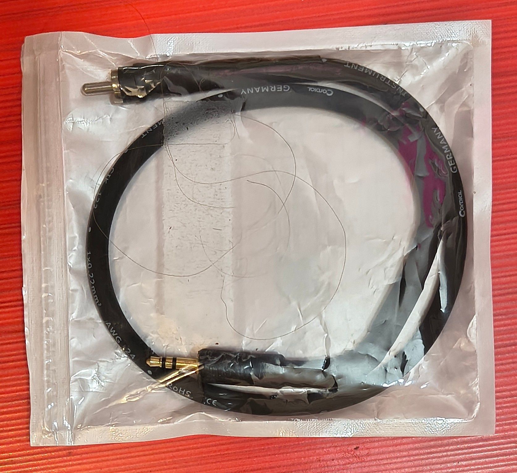 Cablu reducere semnal -25 DB RCA-JACK mic