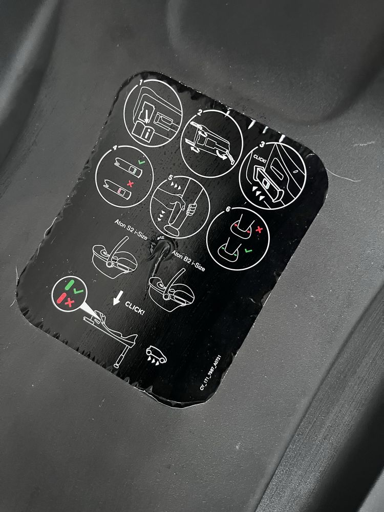 Cybex База за столче за кола Aton Base 2-Fix Black
