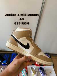 Adidasi Air Jordan 1 mid Desert