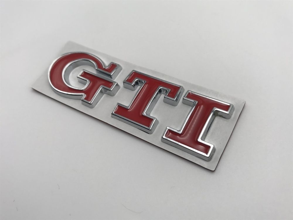 Set Embleme VW GTi rosu
