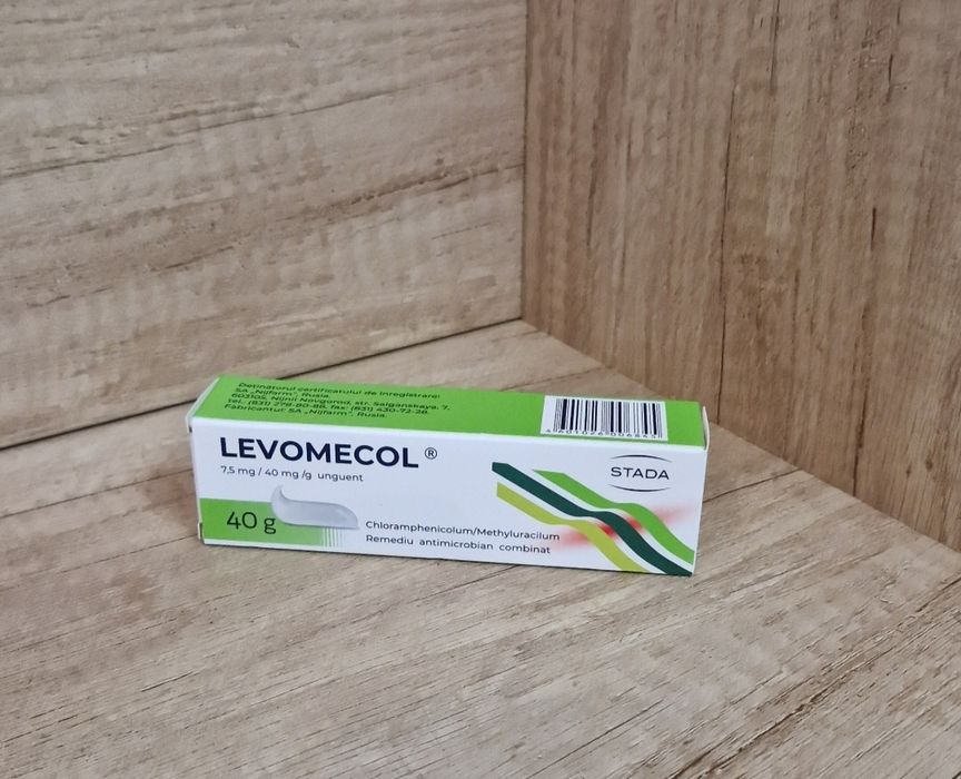 Levomecol unguent cicatrizant