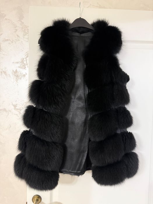 Vesta din blana naturala