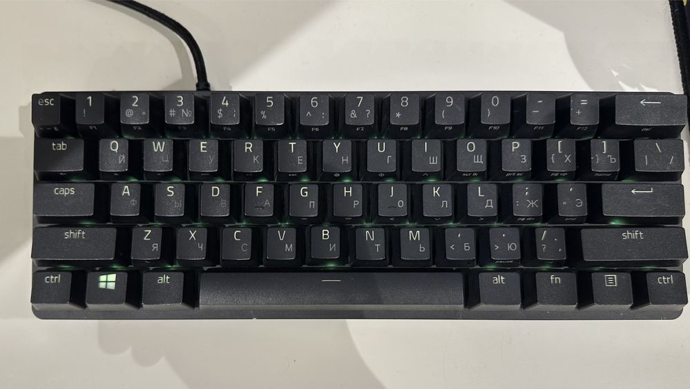СРОЧНО клавиатура razer huntsman mini purple switche