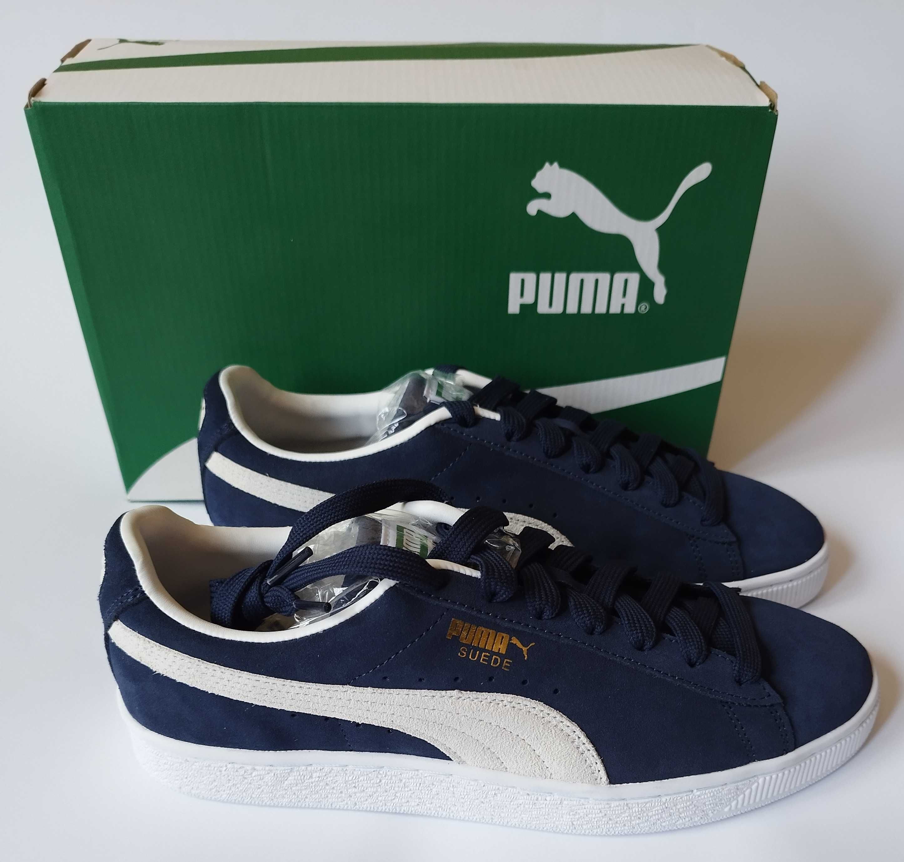 100% Оригинални чисто-нови мъжки кецове от естествен велур PUMA!