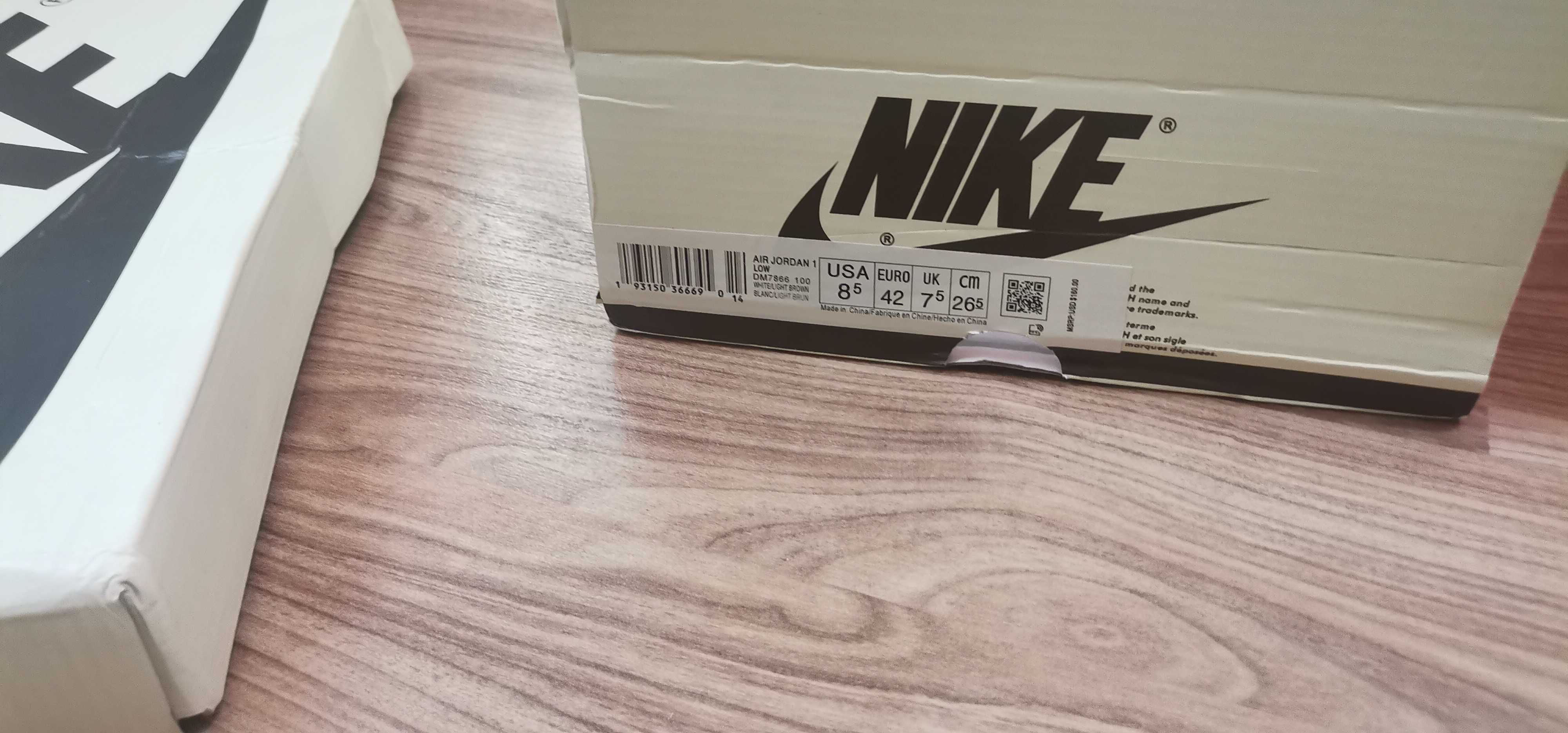 Jordan 1 travis scott reverse mocha   42