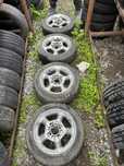 Jante R14 cu anvelope 165/60/14 vara 4x100