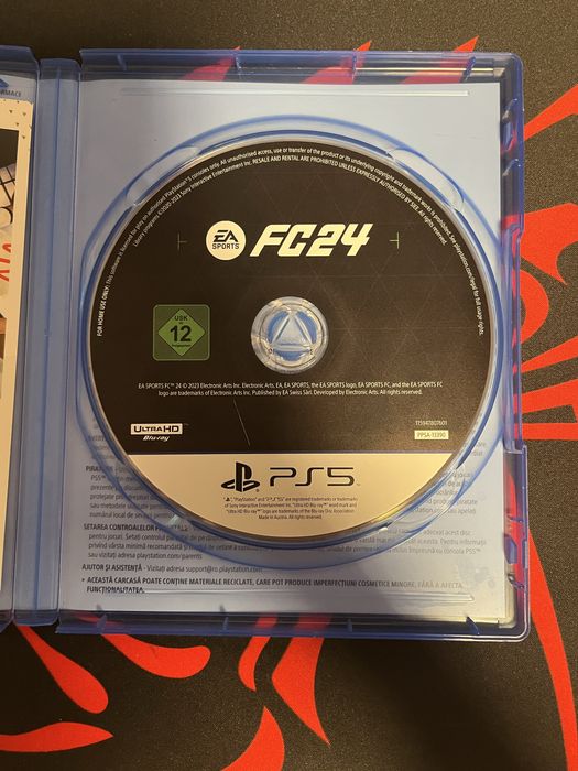 Игра FC24 за PS5