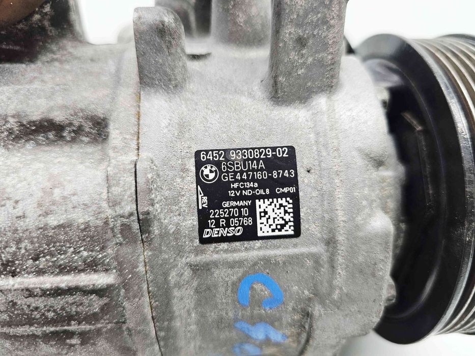 Compresor clima Bmw 3 (F30) [Fabr 2012-2017] 9330829 2.0 N47D20 105KW