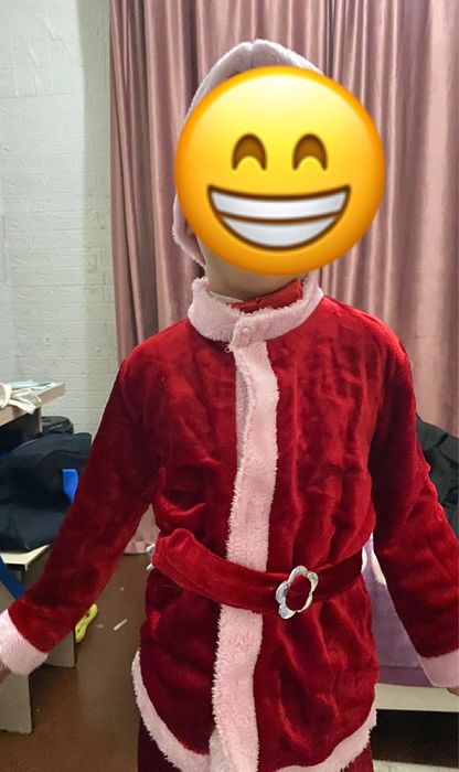 Прокат костюма санта детский