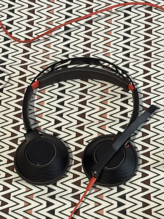 Casti Poly Blackwire C5200, stereo, microfon, 3.5mm jack, USB A, trave