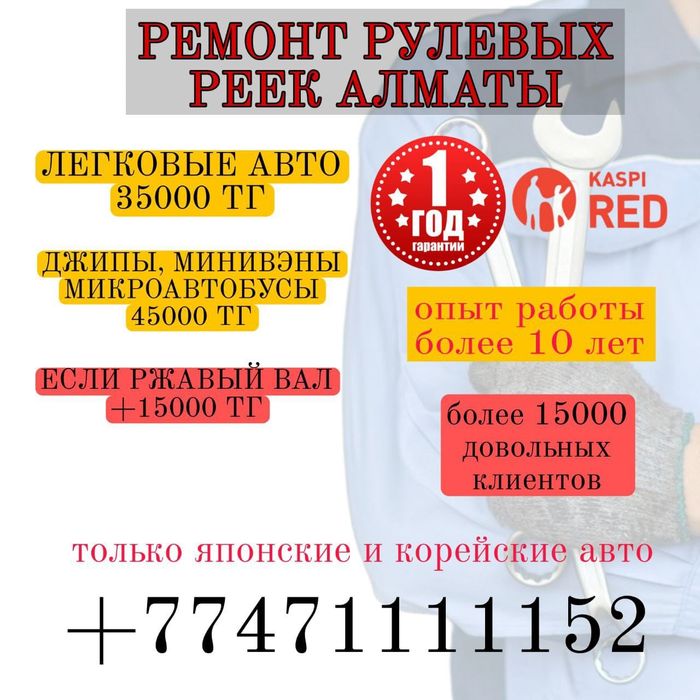 Рулевая рейка. Ремонт рулевой рейки.  Реставрация рулевых реек