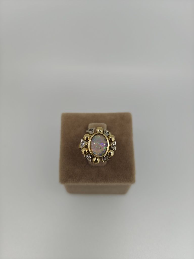 Inel vintage aur 18k 3.43gr (r)