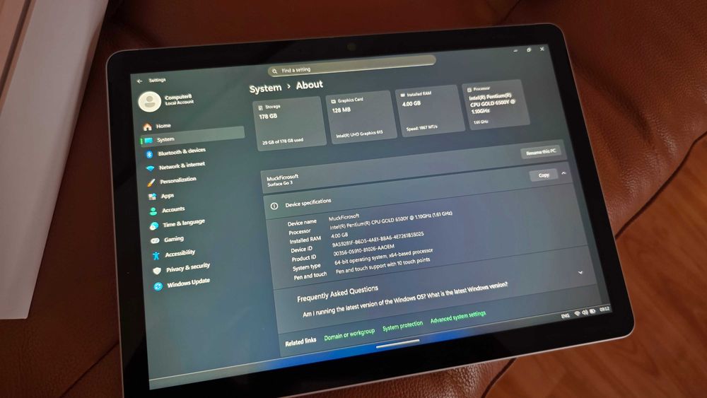 Microsoft Surface Go3