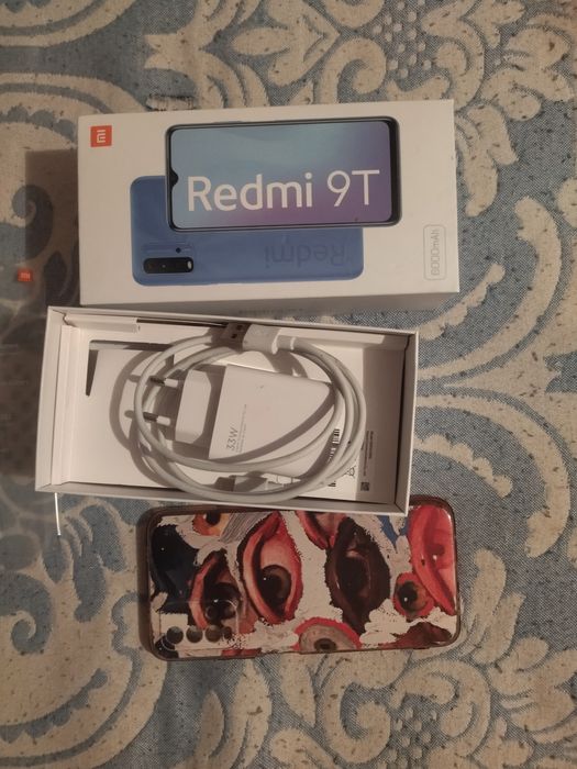 Смартфон Xiaomi Redmi 9T 6/128GB синий