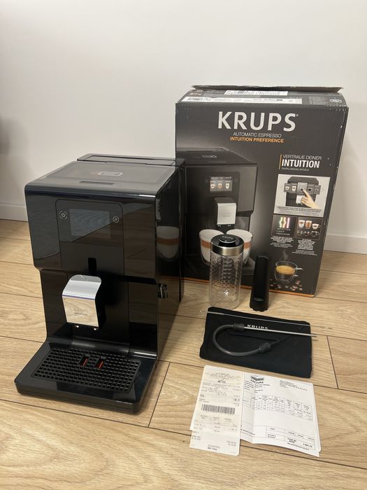 Espressor automat KRUPS Intuition Preference- pachet complet, garantie