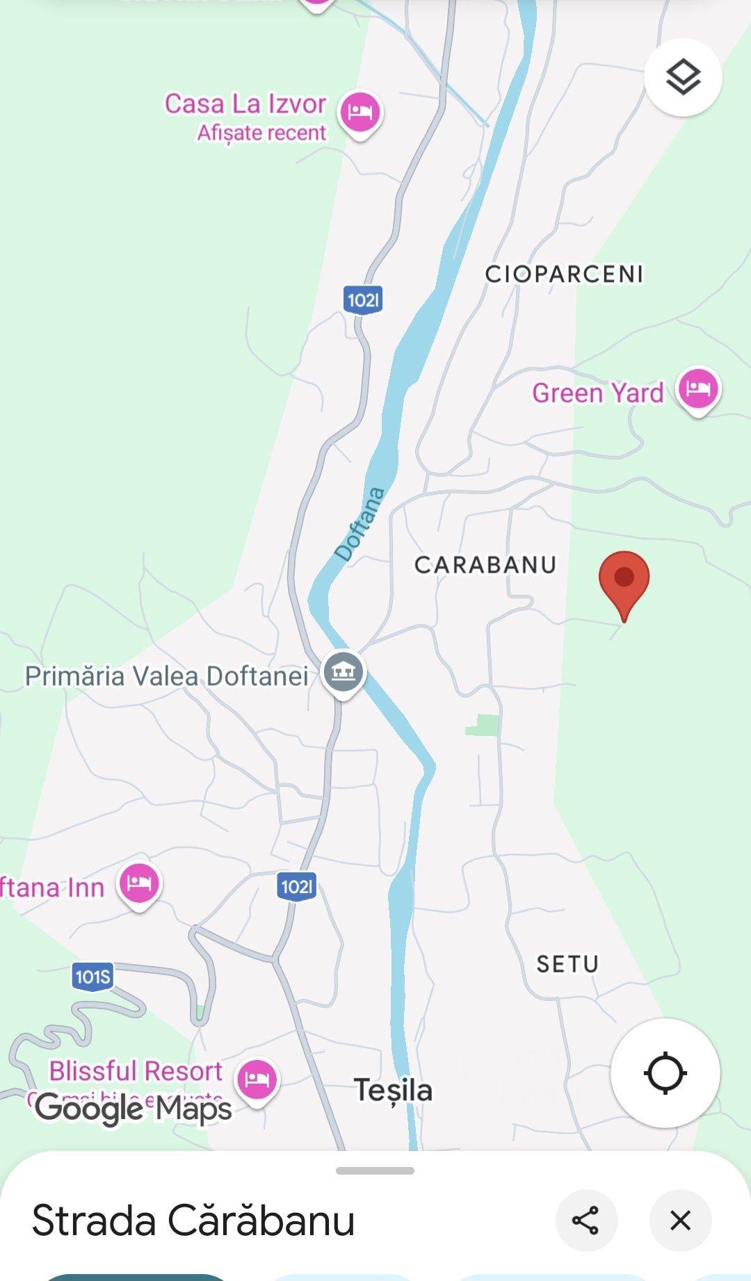 Vand teren parcelabil + casa traditionala in Valea Doftanei