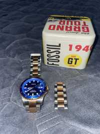 Ceas Fossil Blue Drive Three Hand Date