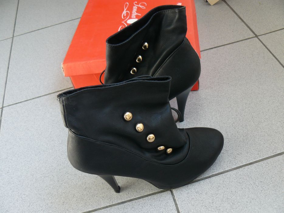 Botine/Ghete Inalte Dama "SANDRA VILDIVIA" Mod. Maria Antoneta Nr. 39